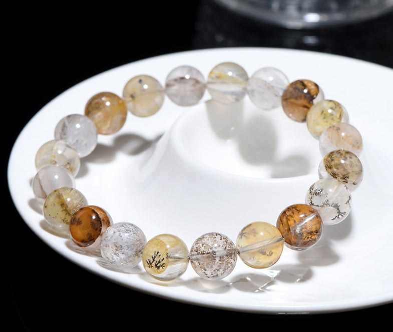 Dendritic Quartz Bracelet- Growth & Confidence