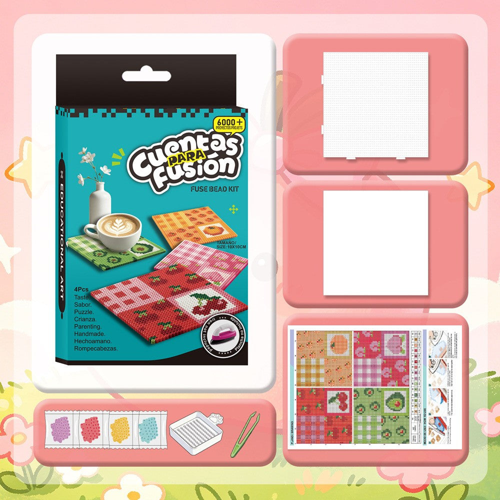DIY Pixel Art Coaster Kit – Surprise Edition