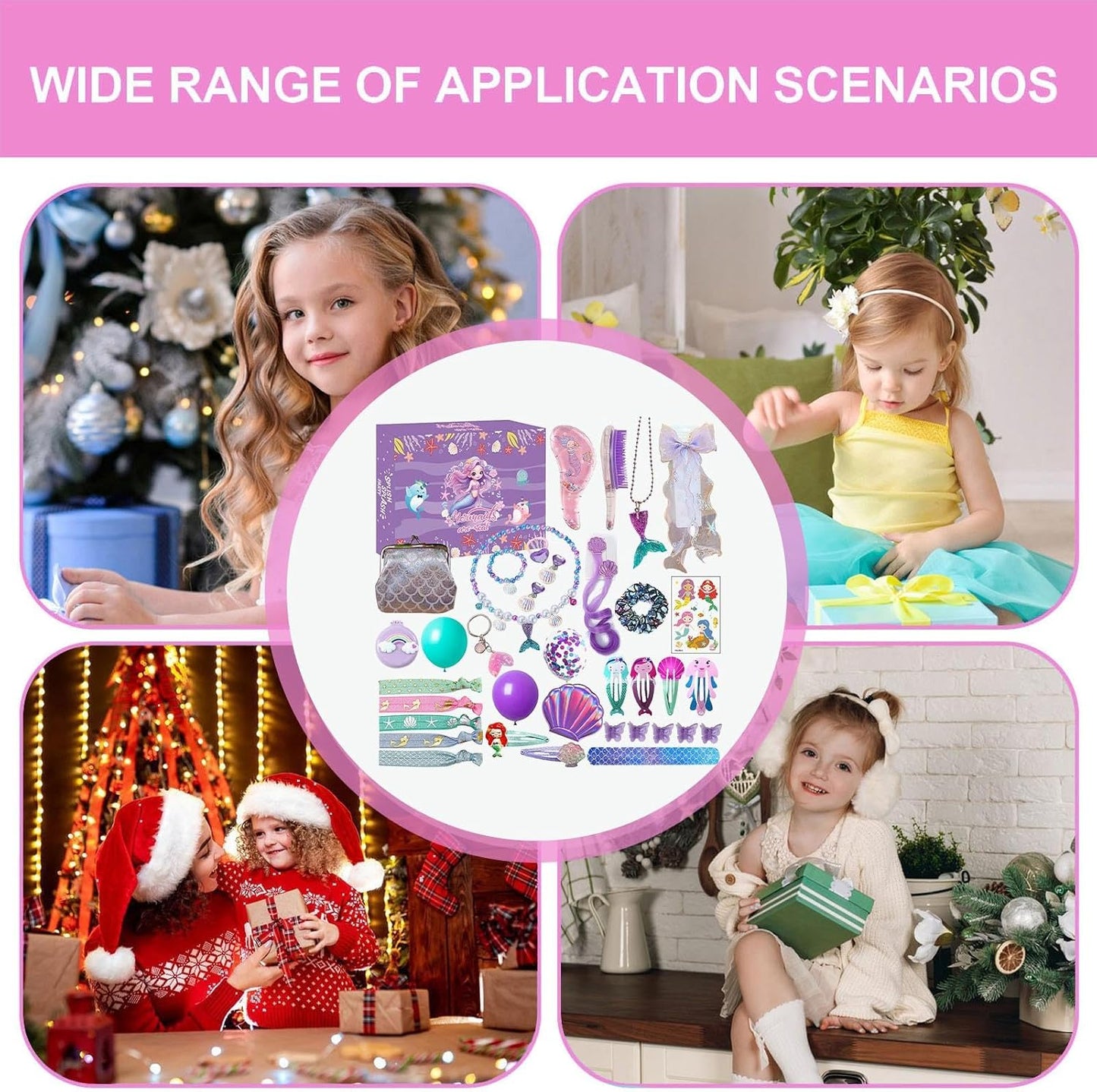 Beautiful Mermaid Dress Box for Girls