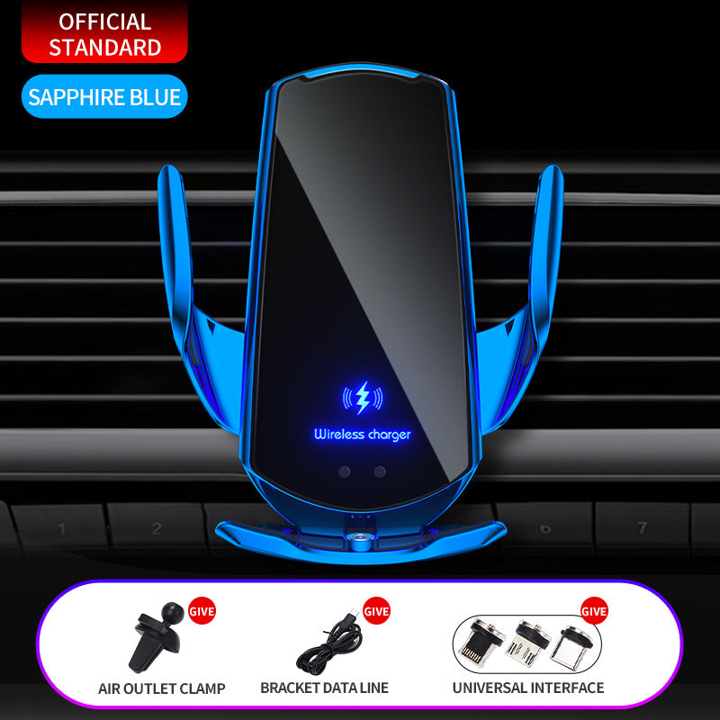 Wireless Car Charger 15W Magnetic Infrared Automatic Mount