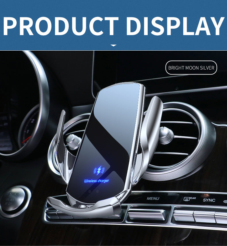 Wireless Car Charger 15W Magnetic Infrared Automatic Mount