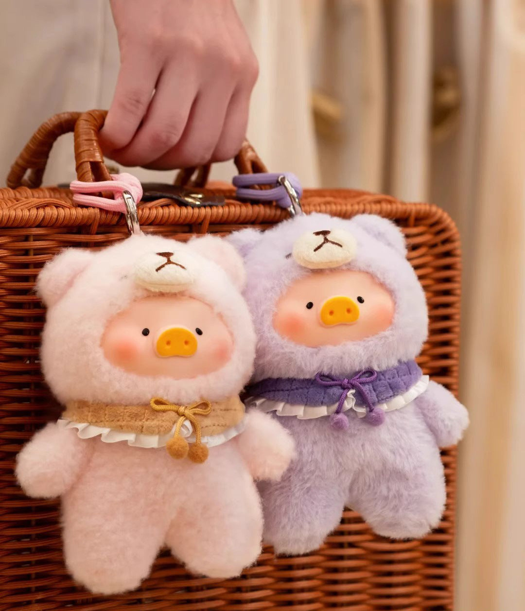 LuLu Piggy Joy Time Plush Toy Box