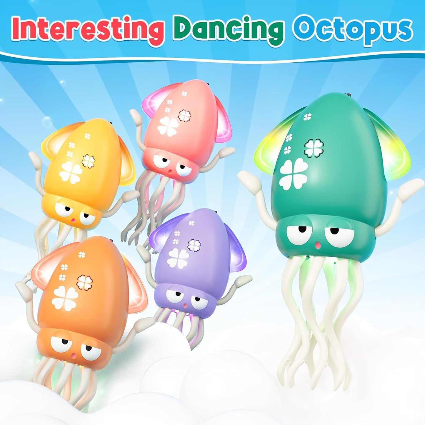 Electric Dancing Octopus Toy