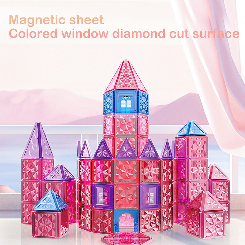 Magnetic Block STEM Toy 100pcs for Unlimited Creativity