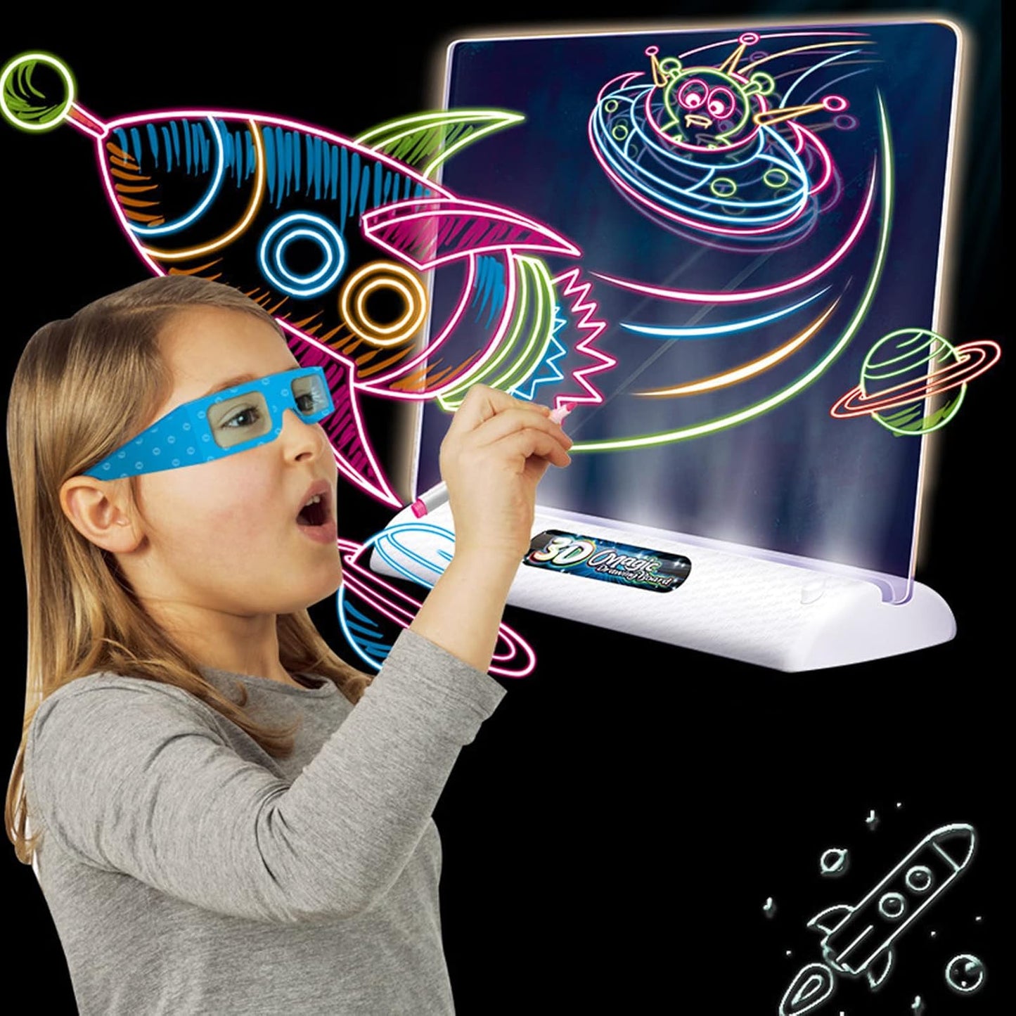 3D Luminous DIY Doodle Light Board