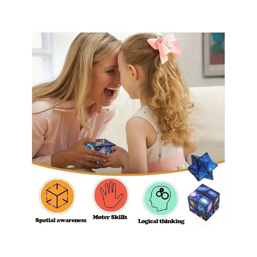 Infinity Cube 2 in 1 Fidget Toy
