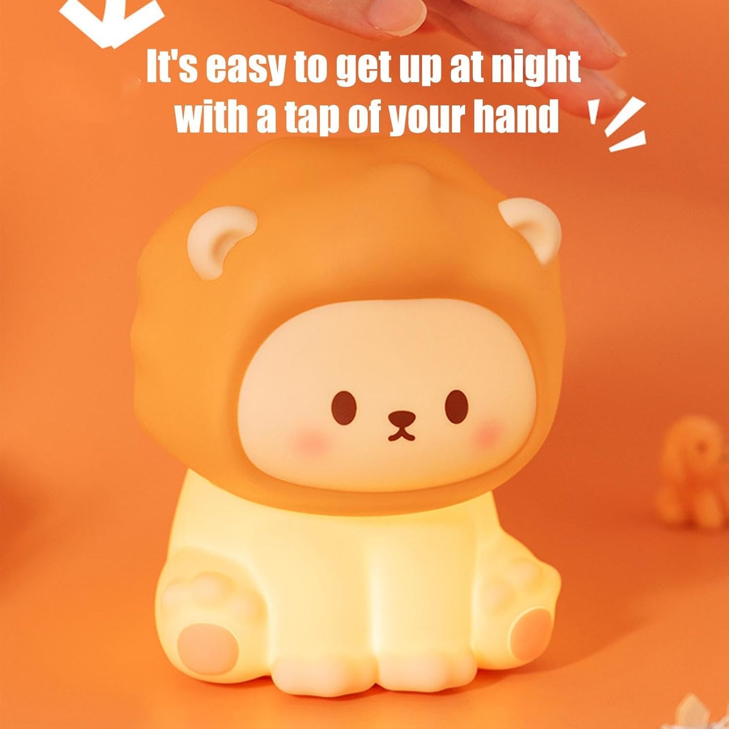 Cute Lion Small Night Light