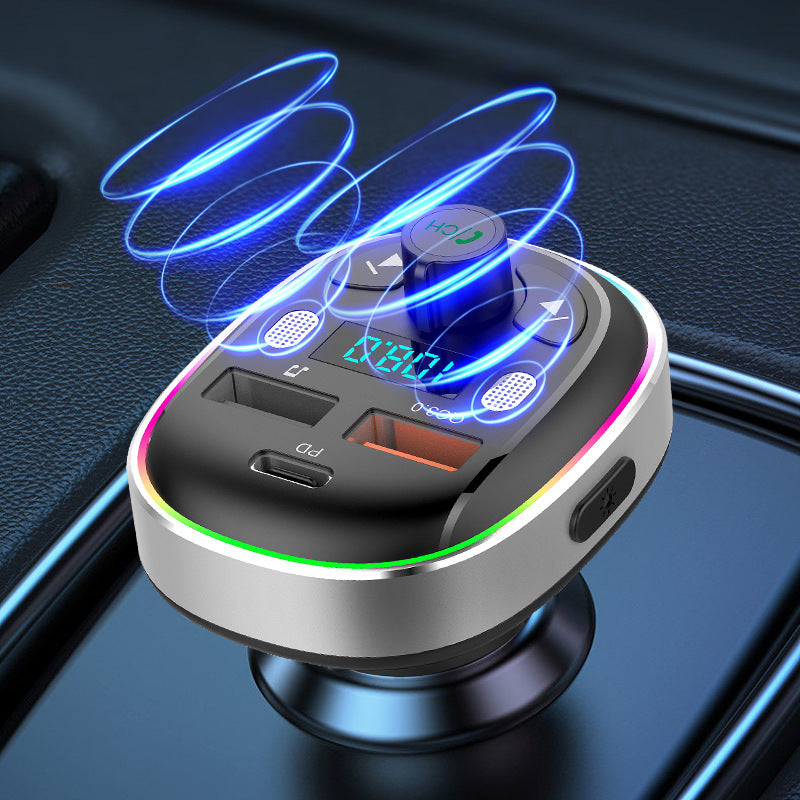Bluetooth QC 3.0 Car Charger PD 30W FM Transmitter