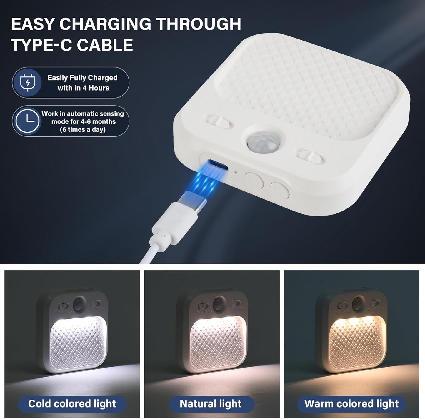 Motion Sensor Light 3pcs