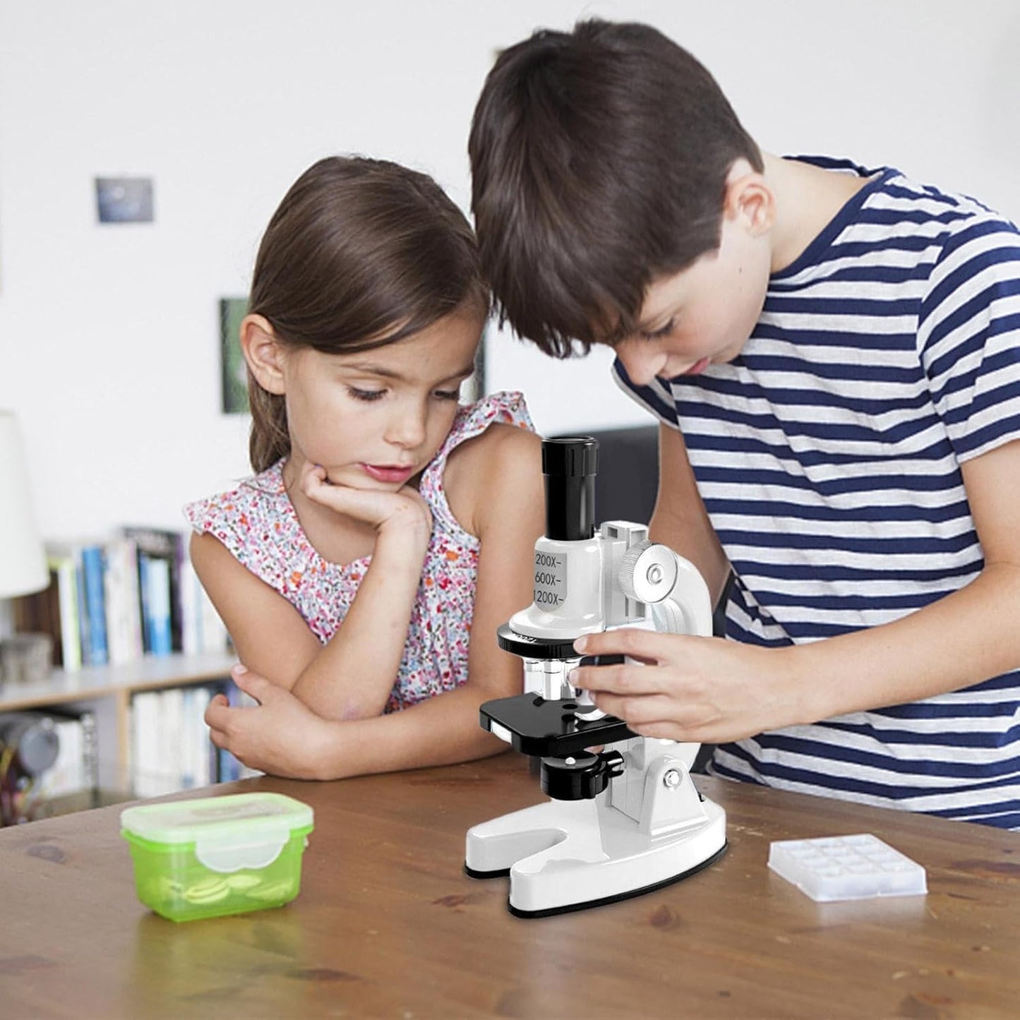 STEM Educational Microscope Kit for Students Children