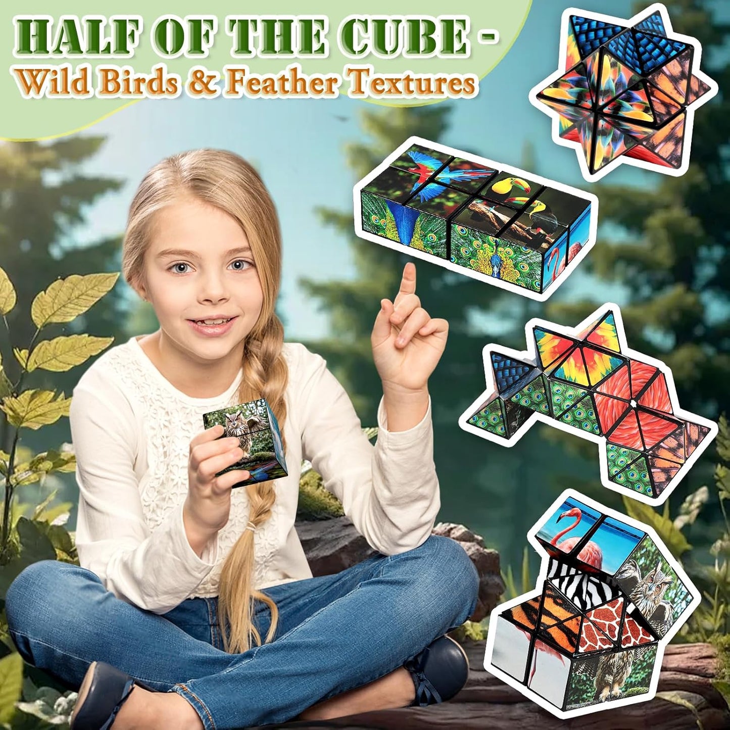 Cute Animal Magic Cube