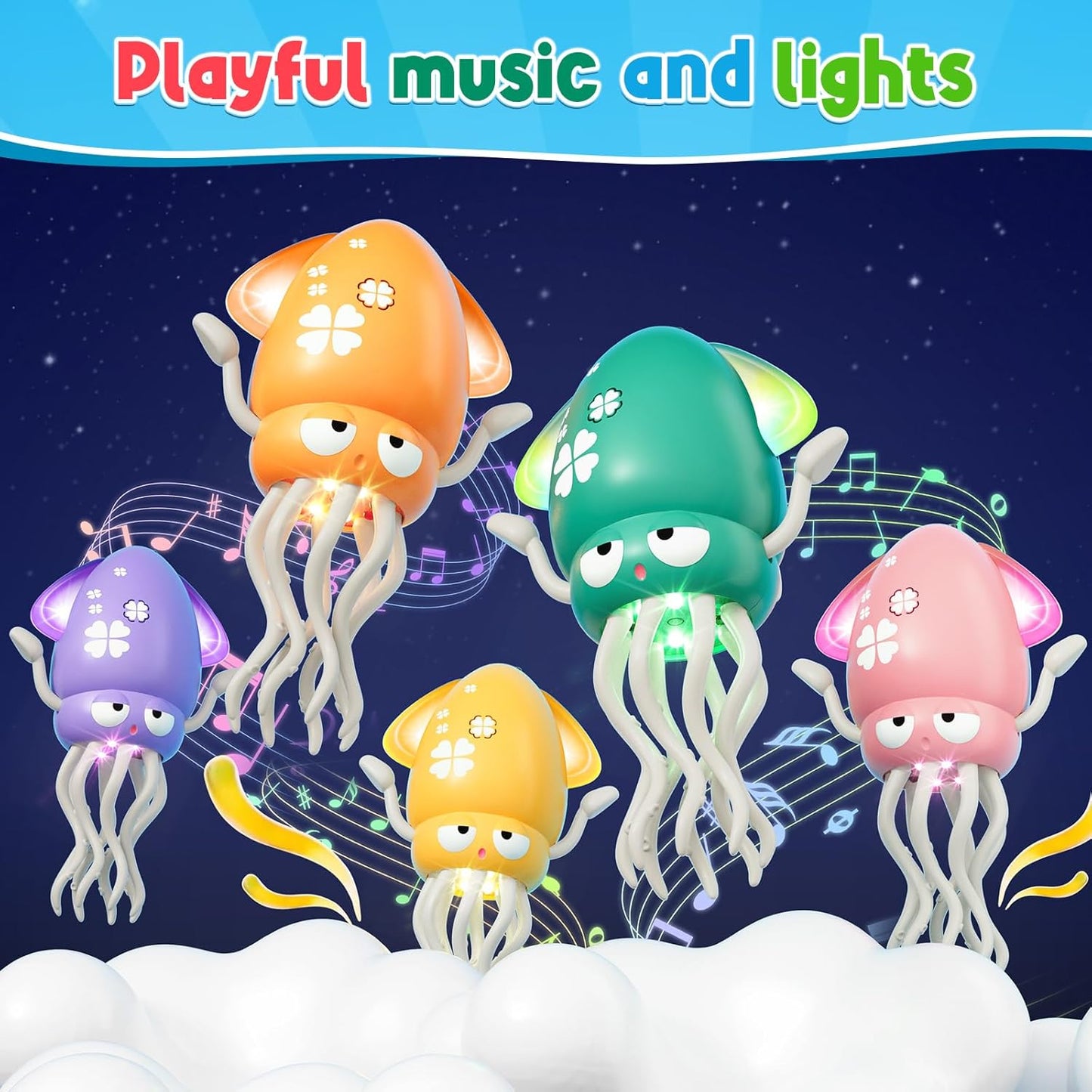 Electric Dancing Octopus Toy