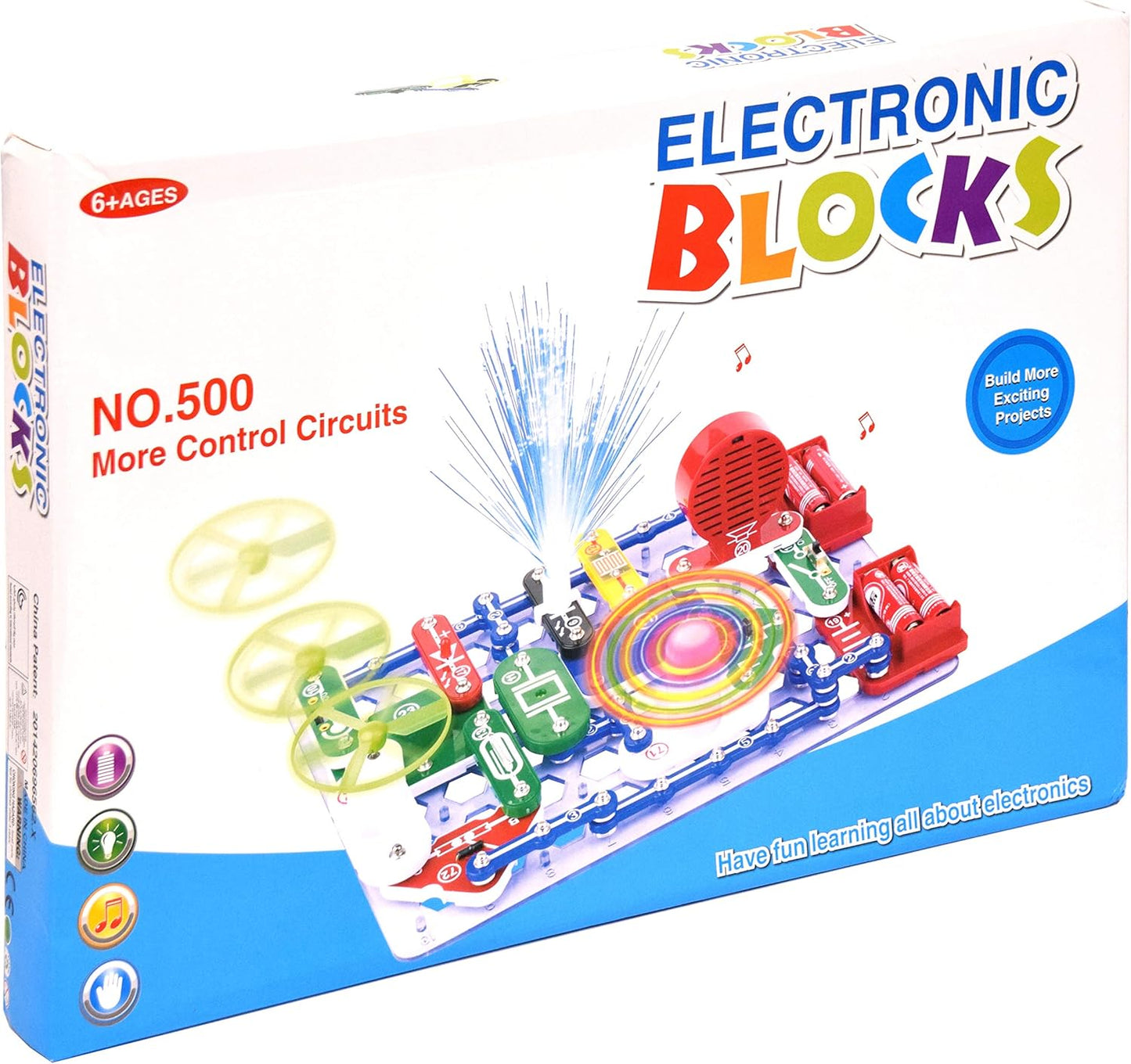 Electronic Building Blocks Educational STEM Toy for Age 6+