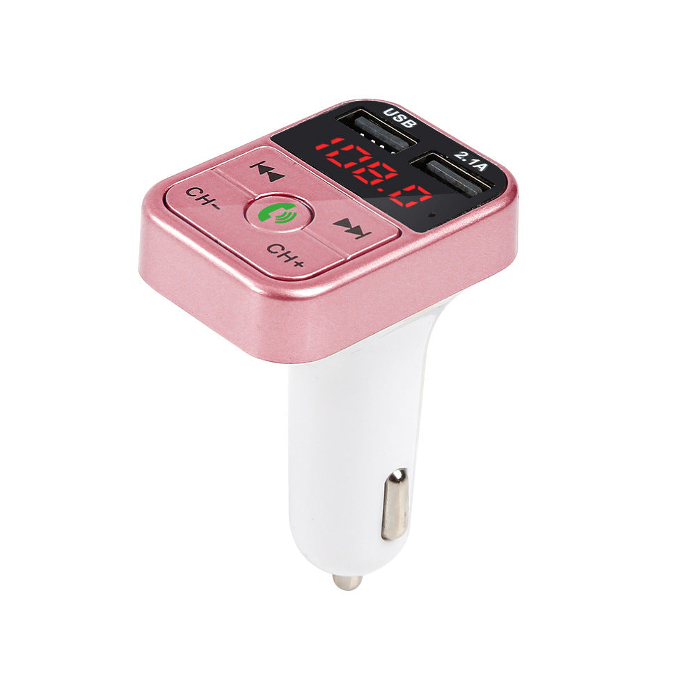 Bluetooth 5.0 Car Charger Dual Ports Fast Charge