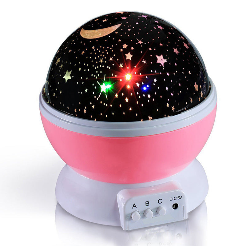 Night Light Moon Star Projector