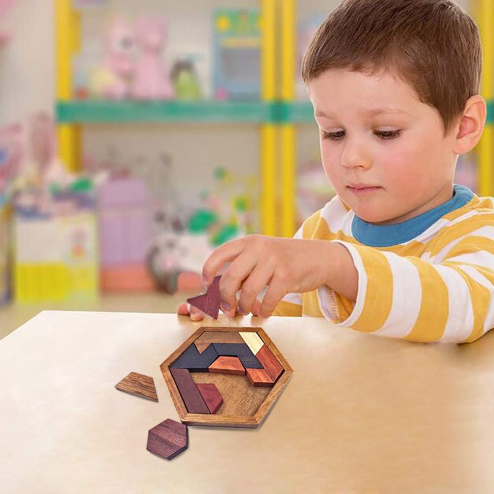 Wooden Puzzles for Brain Challenge