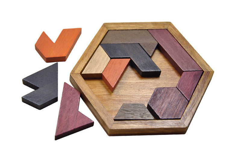 Wooden Puzzles for Brain Challenge