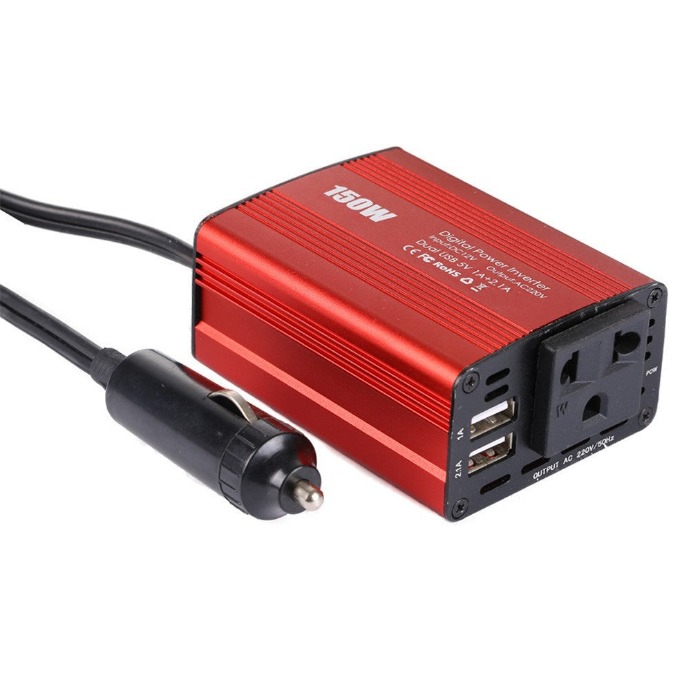 150W Car Power Inverter Dual USB Car Charger
