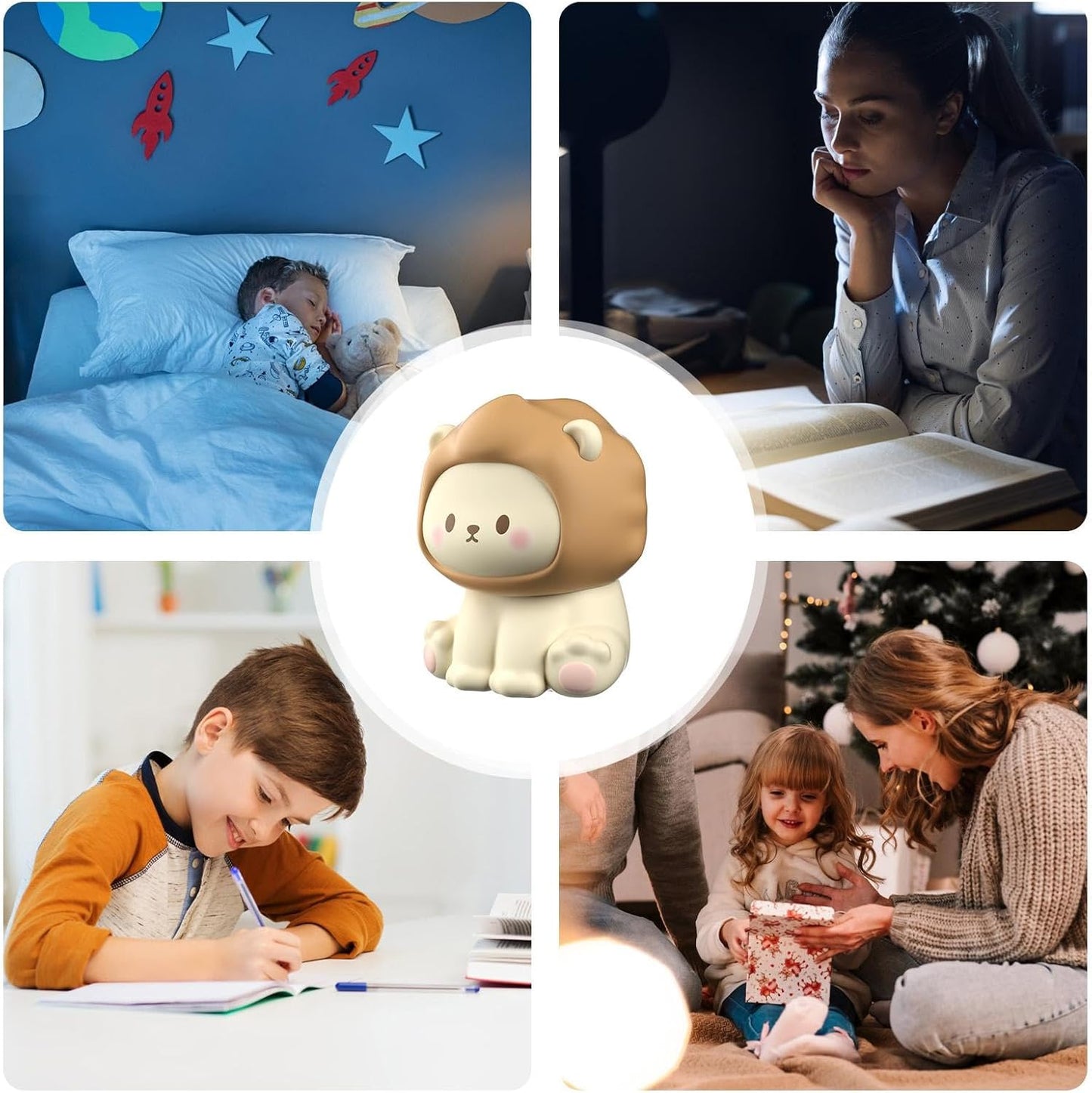 Cute Lion Small Night Light