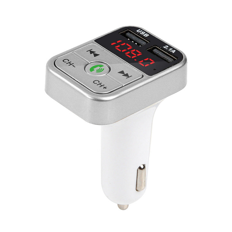 Bluetooth 5.0 Car Charger Dual Ports Fast Charge