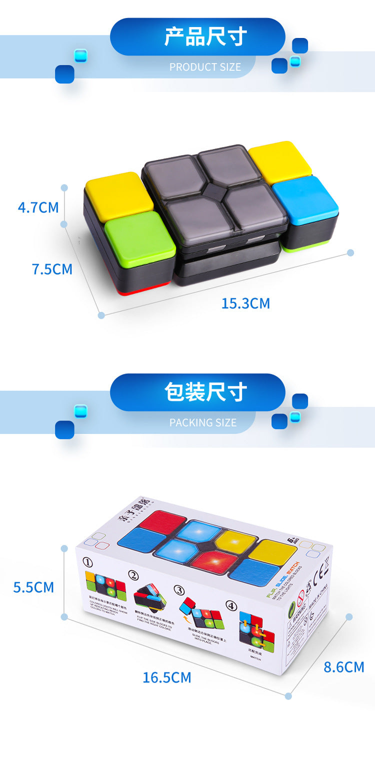 Magic Cube Toy Puzzle Game for Teens & Kids