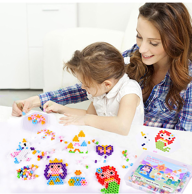 Princess Theme Large Fuse Beads Kit 10mm – Girls DIY Craft Gift Set
