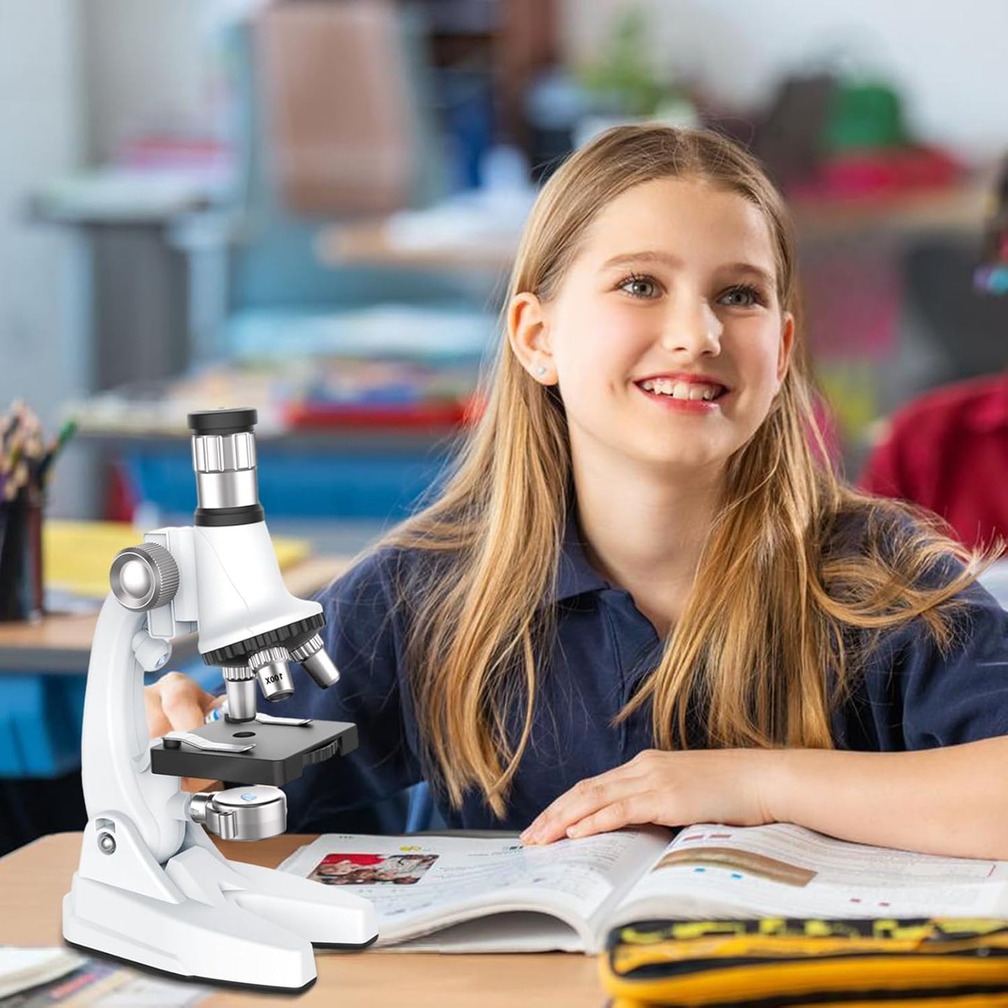 STEM Educational Microscope Kit for Students Children
