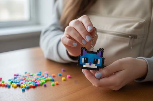 How to Make Fuse Bead Keychains for Beginners