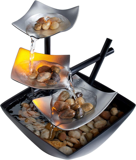 Indoor 3-Tier Tabletop Fountain