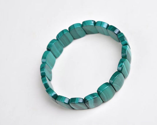 Malachite Square Bracelet