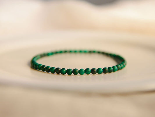 Crystal Mini Bracelet Malachite Natural Healing Stone