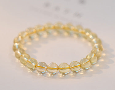 Citrine Crystal Bracelet Good Luck