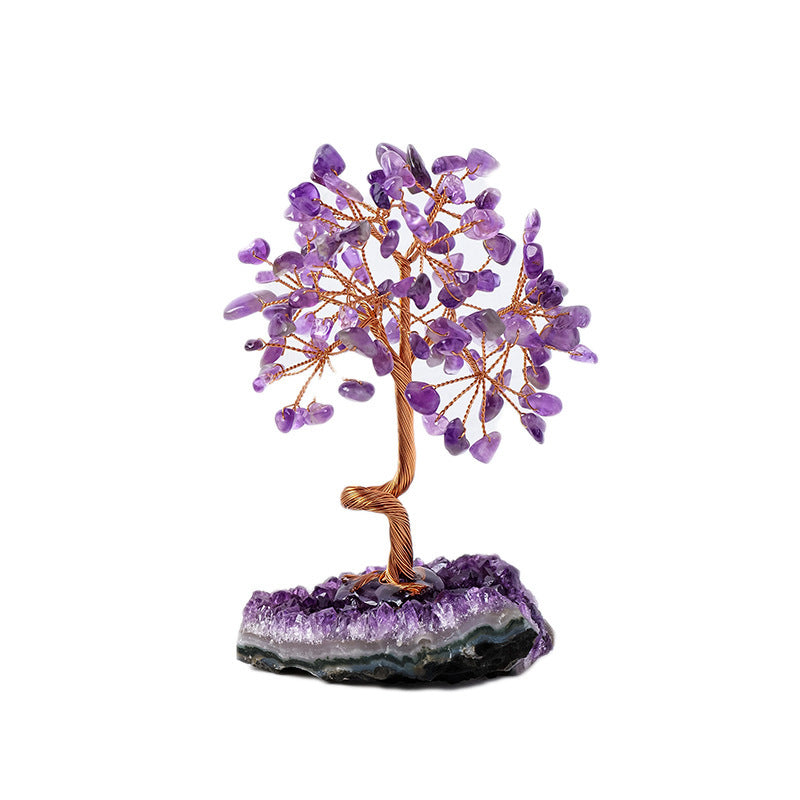 Crystal Tree of Life Natural Amthyst