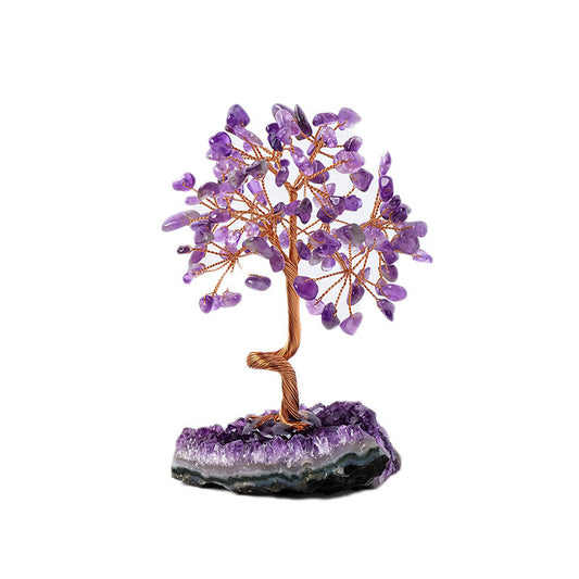 Crystal Tree of Life Natural Amthyst