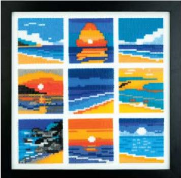 [PRE-ORDER] Pixel Art Fuse Bead Kit with Frame – Choose Your Design