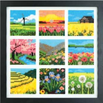 [PRE-ORDER] Pixel Art Fuse Bead Kit with Frame – Choose Your Design
