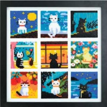 [PRE-ORDER] Pixel Art Fuse Bead Kit with Frame – Choose Your Design