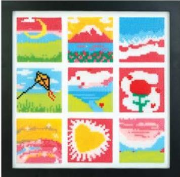[PRE-ORDER] Pixel Art Fuse Bead Kit with Frame – Choose Your Design