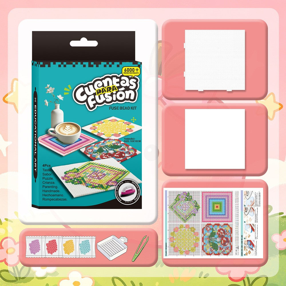 DIY Pixel Art Coaster Kit – Surprise Edition