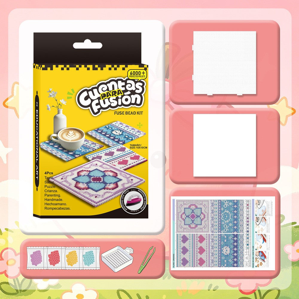 DIY Pixel Art Coaster Kit – Surprise Edition