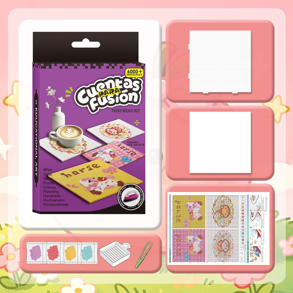 DIY Pixel Art Coaster Kit – Surprise Edition