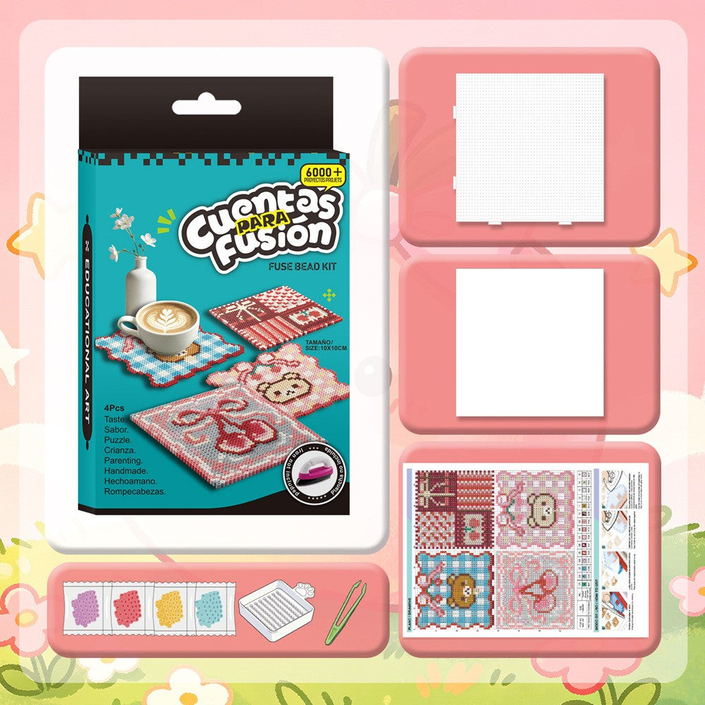 DIY Pixel Art Coaster Kit – Surprise Edition