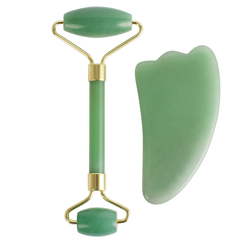 Jade Roller & Guasha Tools Natural Healing for Skincare