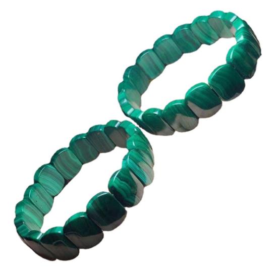 Malachite Square Bracelet