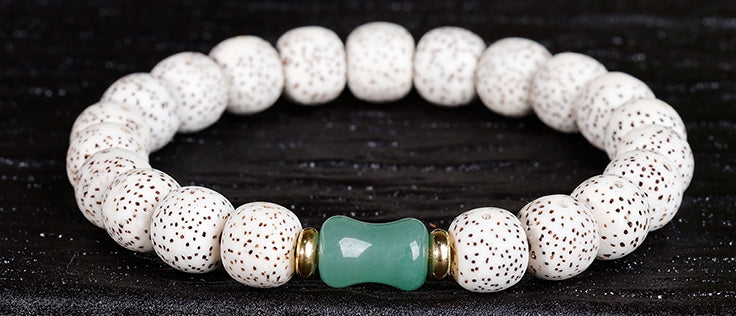 Bodhi Star Moon Bracelet with Green Aventurine