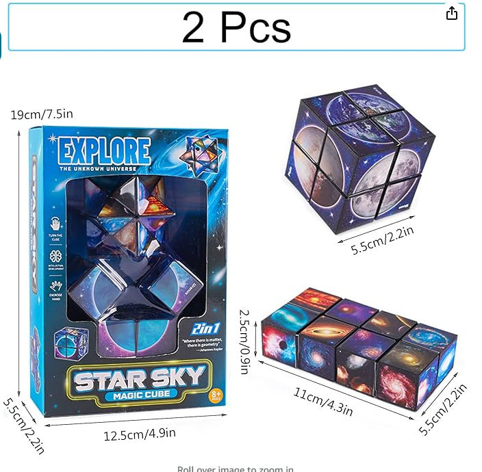 Infinity Cube 2 in 1  Fidget Toy