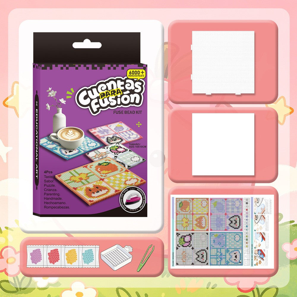 DIY Pixel Art Coaster Kit – Surprise Edition