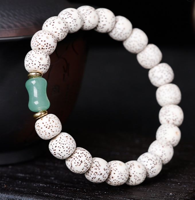 Bodhi Star Moon Bracelet with Green Aventurine