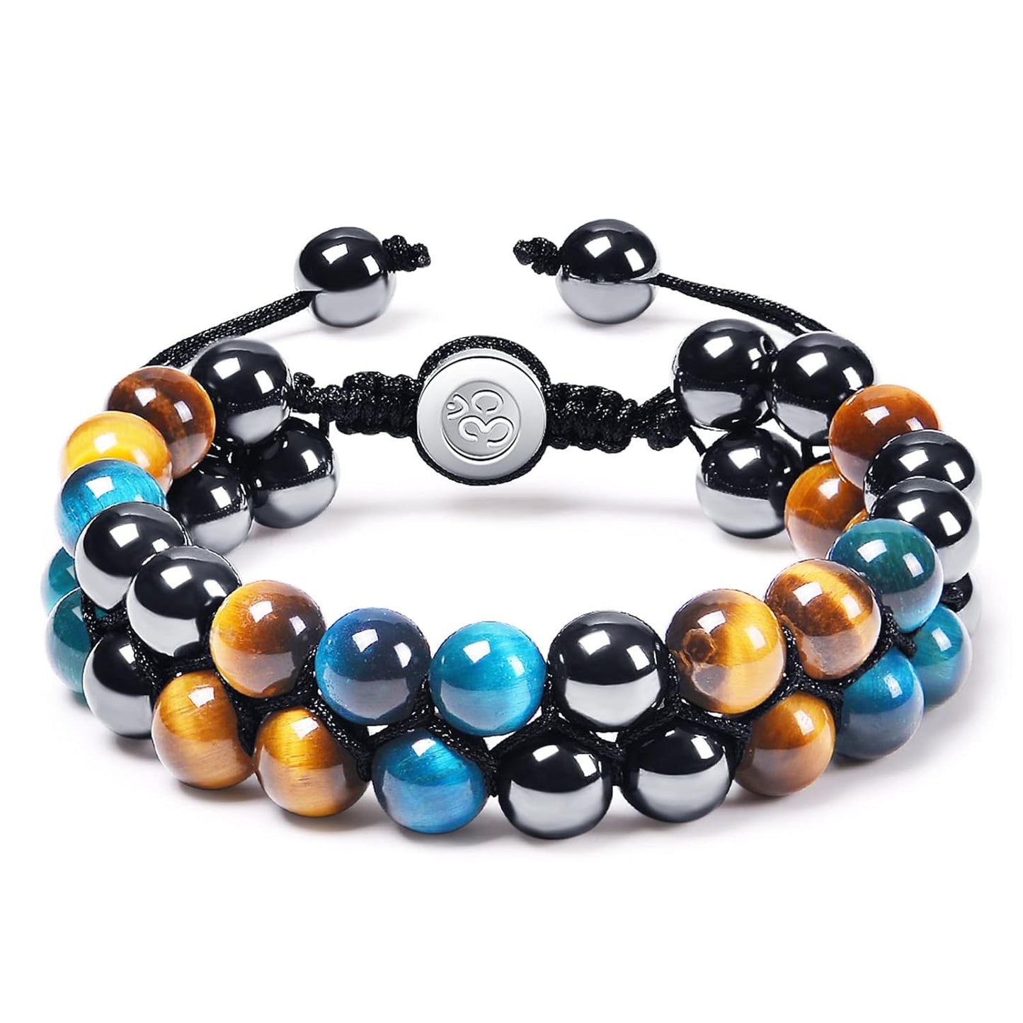 Crystal Triple Protection Healing Bracelet