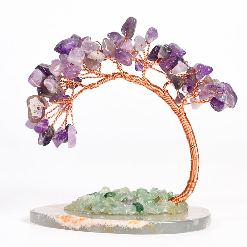 Crystal Rainbow Tree of Life Fengshui Decor